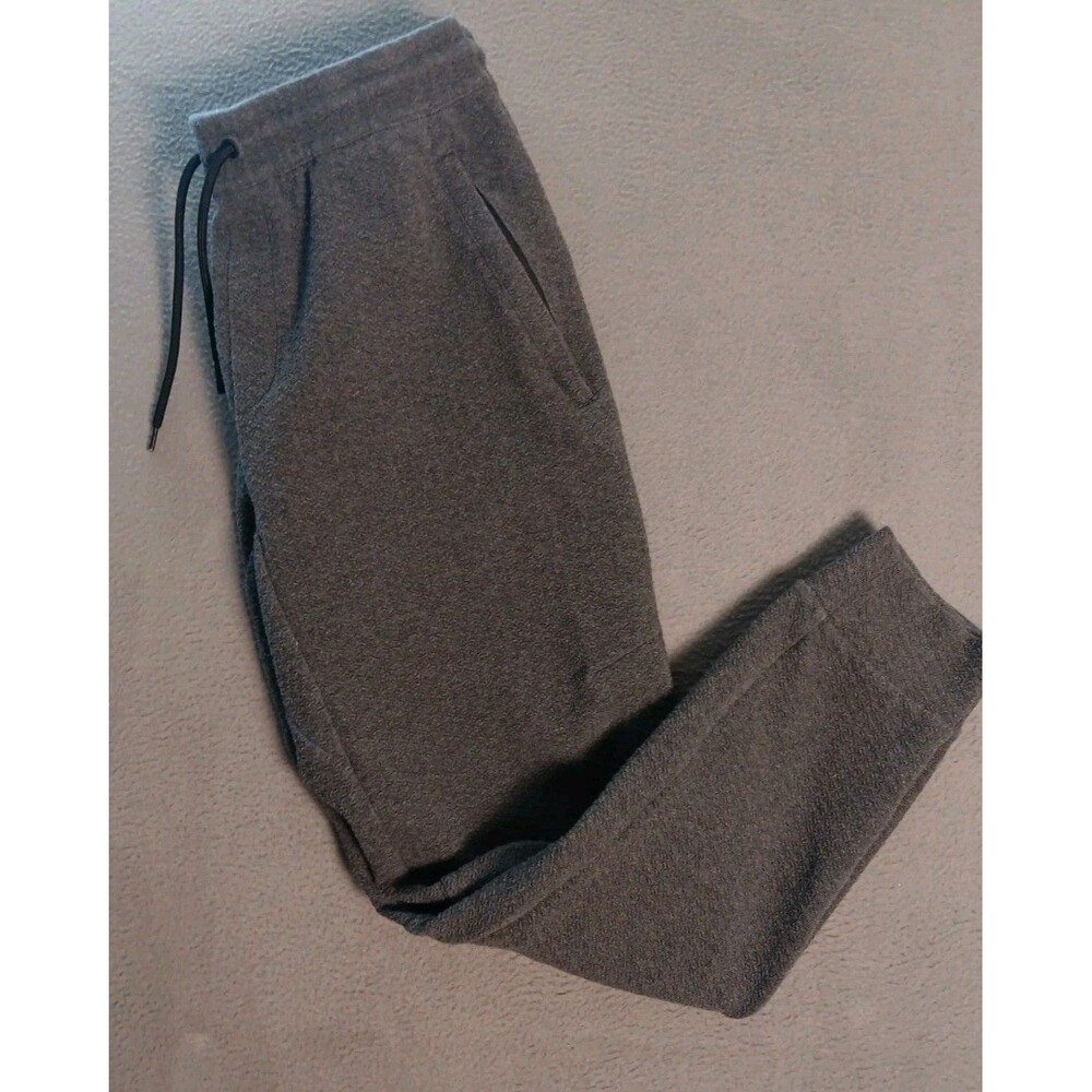 UNRL Elevation Joggers Pants Mens Large Charcoal Drawstring Textured Stretch